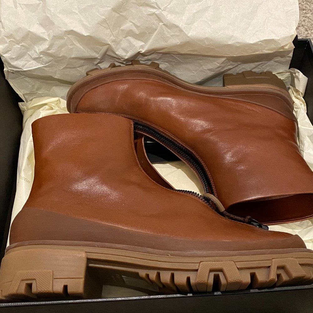 Rag & Bone Shiloh Sport Zip Boots US8 With Original Packing